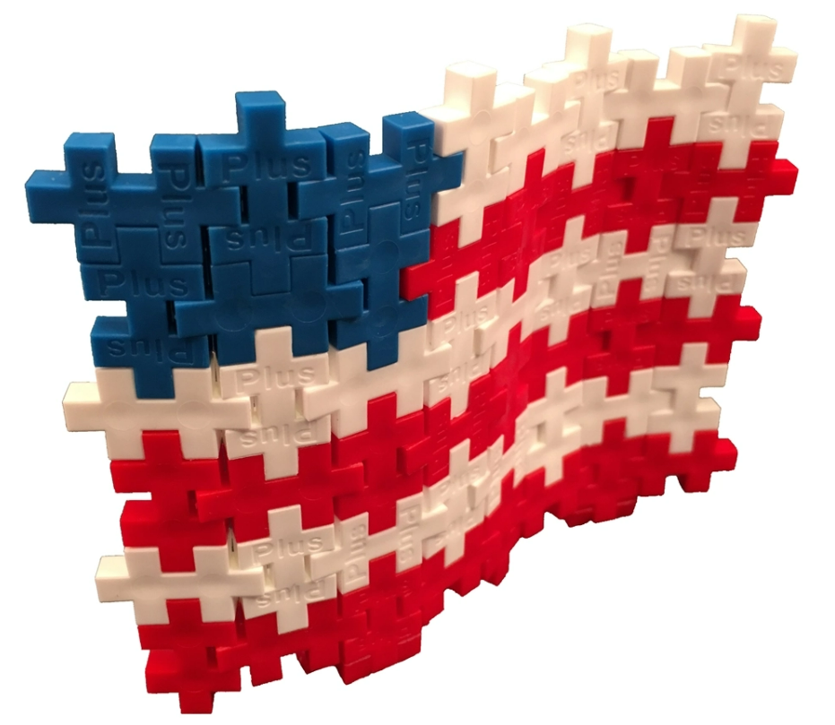 Patriotic Puzzle Tube