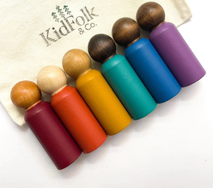 Rainbow Pegs