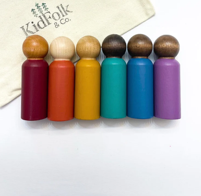 Rainbow Pegs