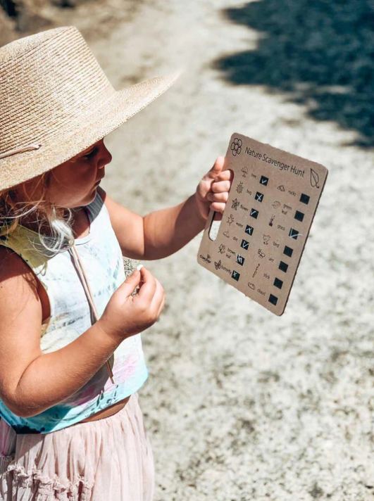 Nature Outdoor Scavenger Hunt Board
