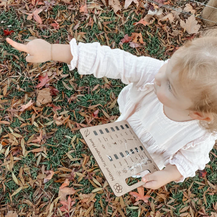 Nature Outdoor Scavenger Hunt Board