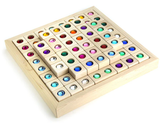 60 pc. Gem Block Collection with Tray