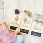 Zoo Animal Chalk Flash Cards