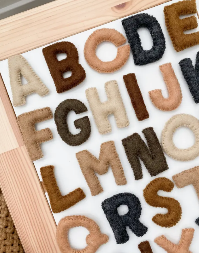 Felt Upper Case Alphabet